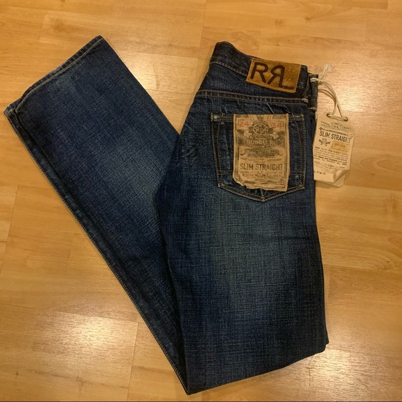 Ralph Lauren Denim - NWT Double RL Ralph Lauren Slim Straight 24x32
